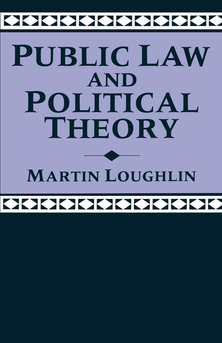Public Law and Political Theory,Used