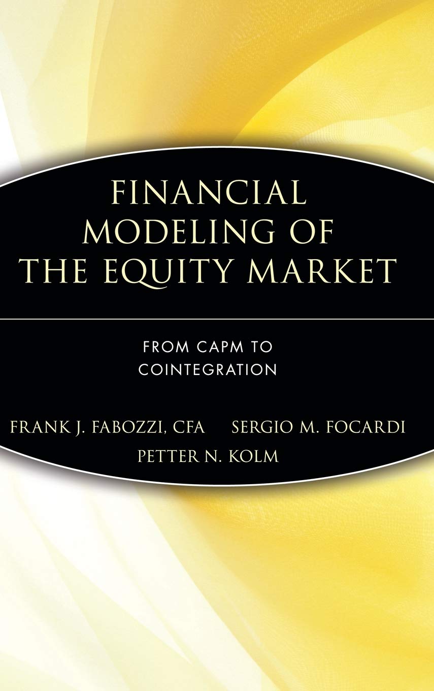 Financial Modeling of the Equity Market: From CAPM to Cointegration,Used