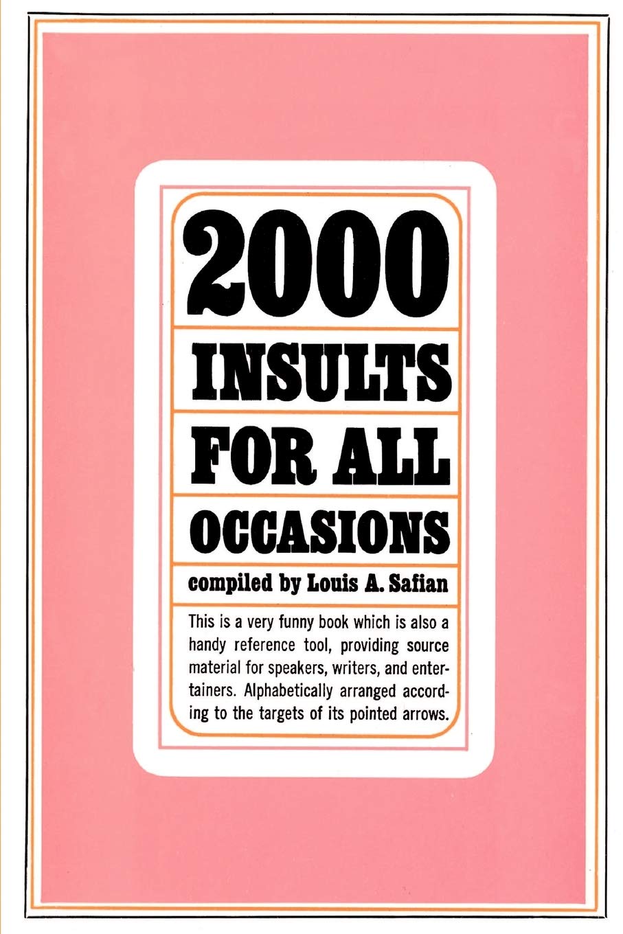 2000 Insults For All Occasions,New