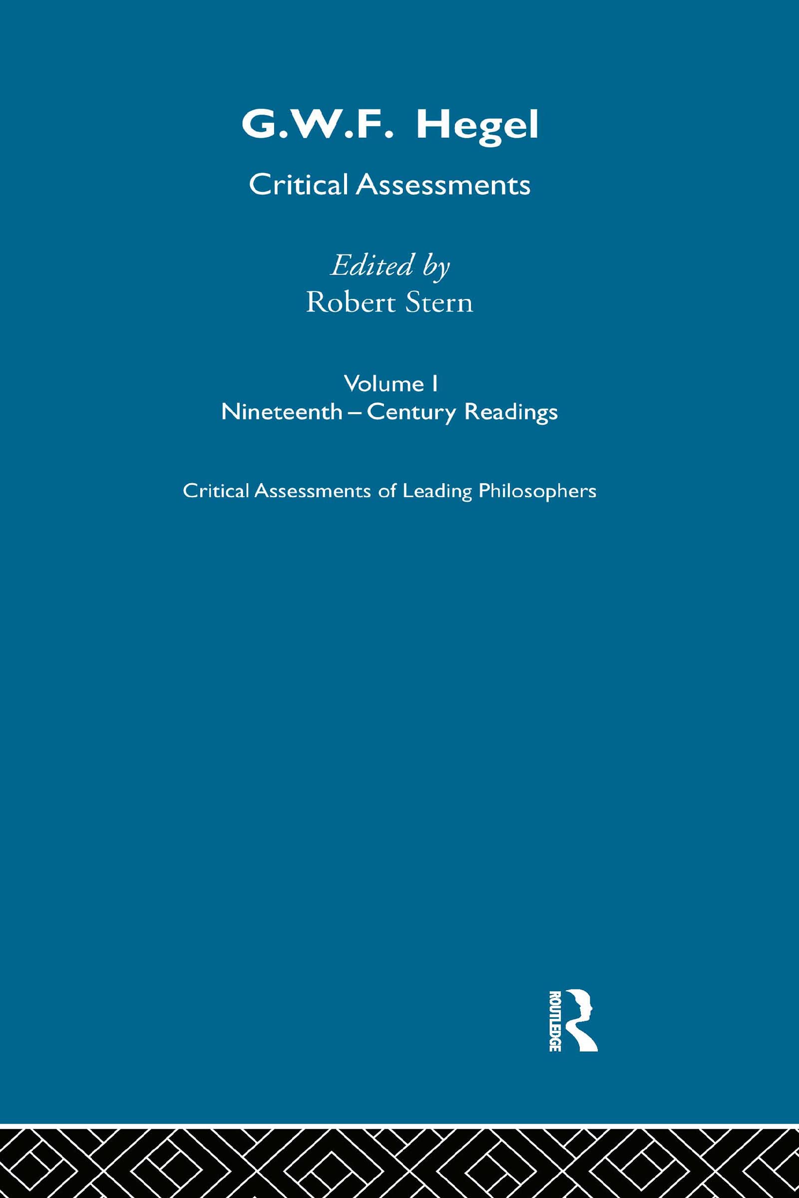 G.W.F. Hegel: Critical Assessments (Critical Assessments of Leading Political Philosophers),Used