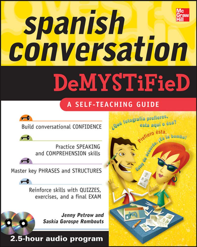 Spanish Conversation Demystified With Two Audio Cds,Used