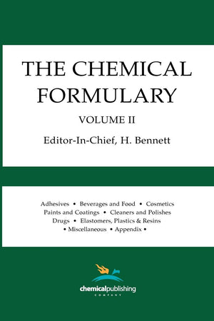 The Chemical Formulary, Vol. 2,Used