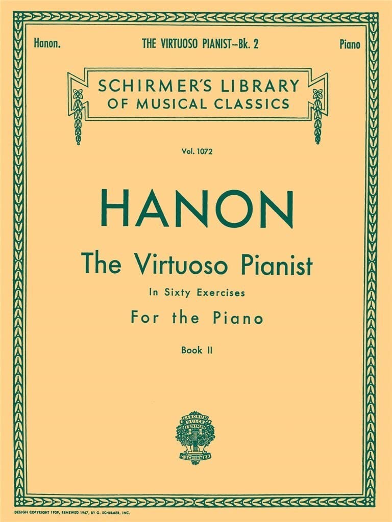 Virtuoso Pianist in 60 Exercises  Book 2: Schirmer Library of Classics Volume 1072 Piano Technique,New