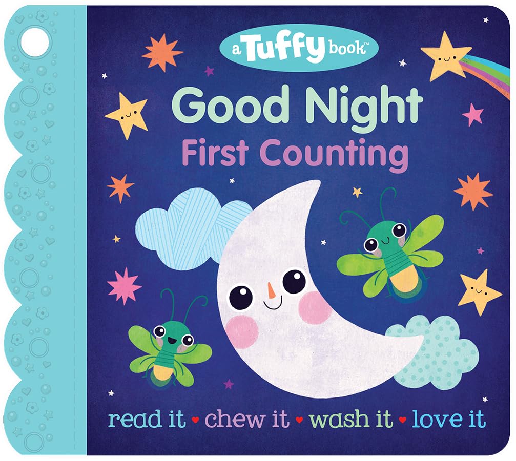 Tuffy Good Night: Washable, Chewable, Unrippable Pages With Hole For Stroller Or Toy Ring, Teether Tough (A Tuffy Book) (Lamaze:,Used
