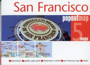 San Francisco PopOut Map (PopOut Maps),Used