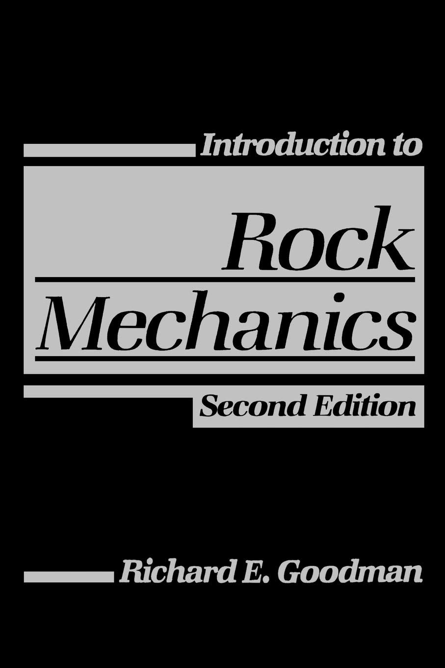 Intro to Rock Mechanics 2e,Used
