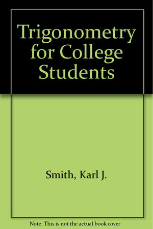Trigonometry for college students,Used