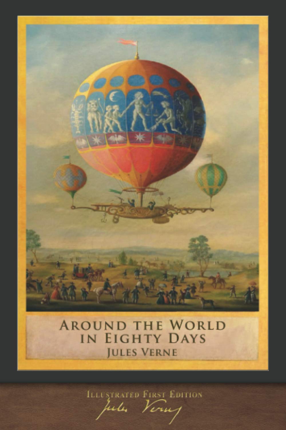 Around the World in Eighty Days (Illustrated First Edition): 100th Anniversary Collection,Used