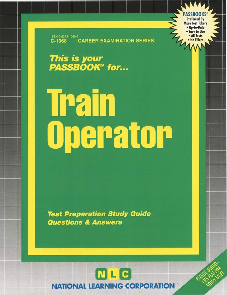 Train Operator(Passbooks) (Career Examination Series),New