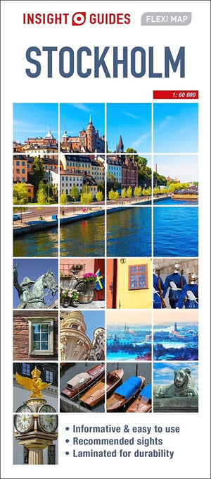 Insight Guides Flexi Map Stockholm (Insight Flexi Maps),Used
