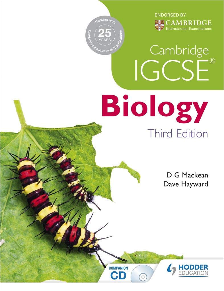 Cambridge IGCSE Biology 3rd Edition,Used