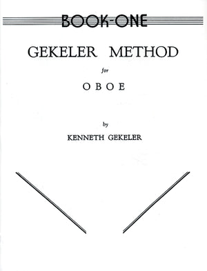 Gekeler Method for Oboe, Bk 1,Used