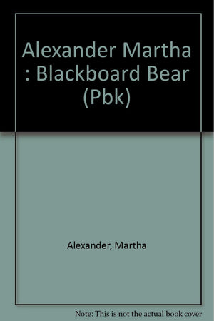 Blackboard Bear,Used