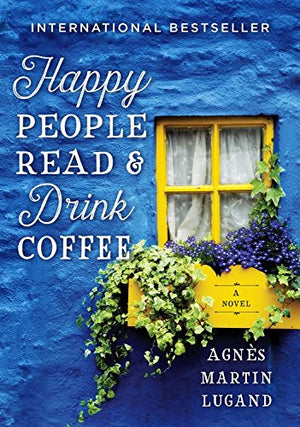Happy People Read And Drink Coffee