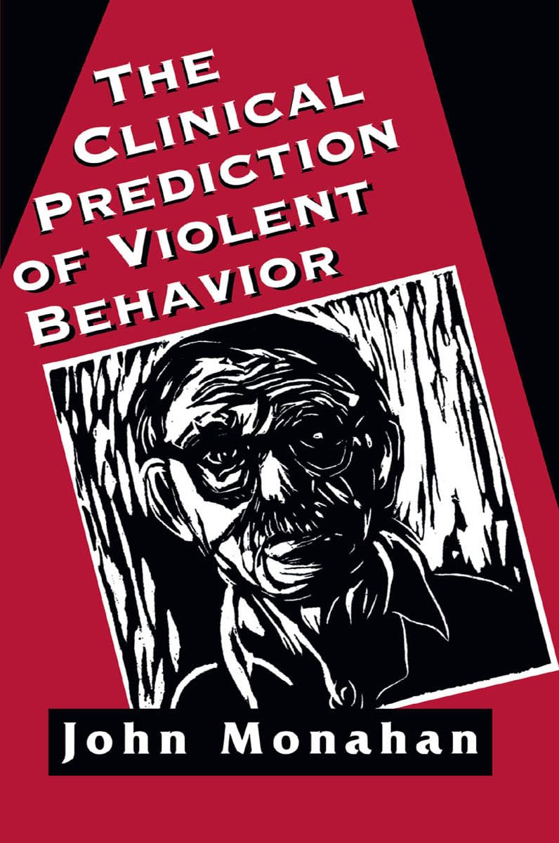 Clinical Prediction of Violent Behavior (Master Work Series) (The Master Work Series),Used