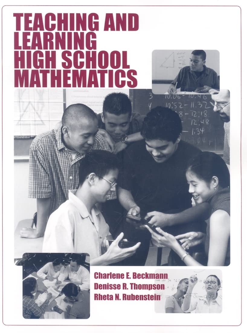 Teaching and Learning High School Mathematics,Used