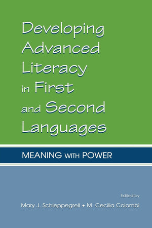 Developing Advanced Literacy In First And Second Languages,Used