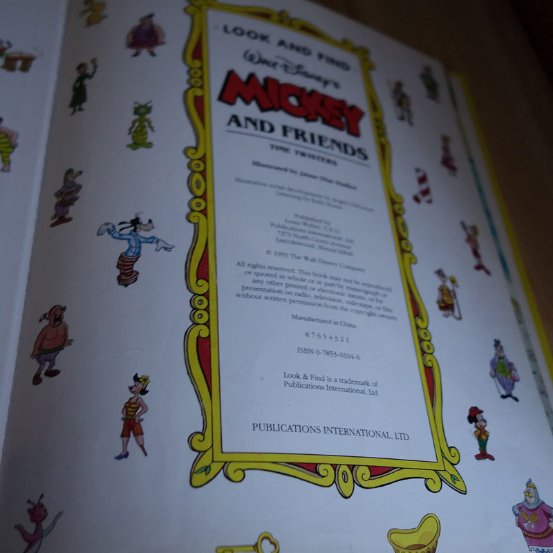 Look and Find Walt Disney's Mickey and Friends,Used