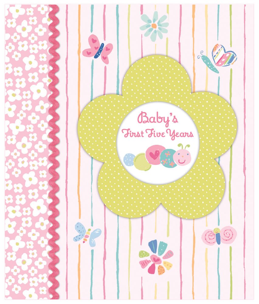 Baby's First Five Years  Keepsake Memory Book (Pink),New
