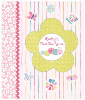 Baby's First Five Years  Keepsake Memory Book (Pink),Used
