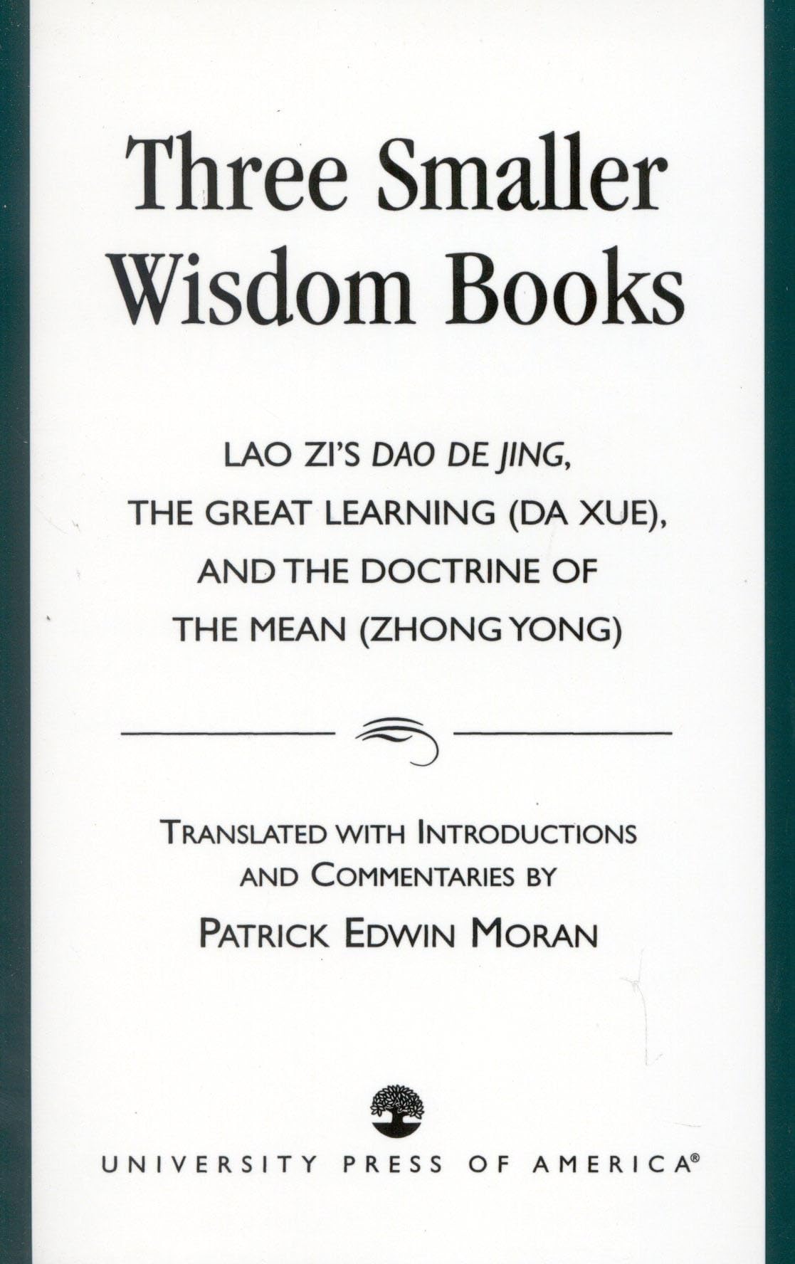Three Smaller Wisdom Books,Used