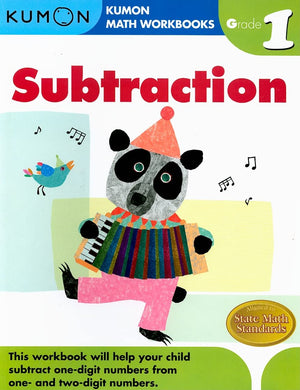 Kumon Grade 1 Subtraction (Kumon Math Workbooks), Ages 67, 96 pages,Used