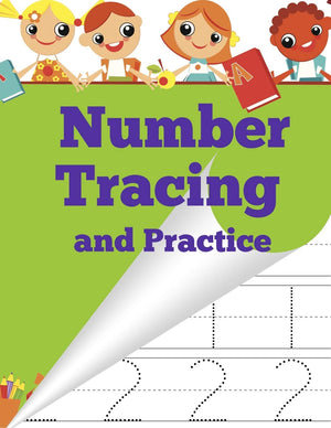 Number Tracing and Practice (Workbooks for young learners),Used