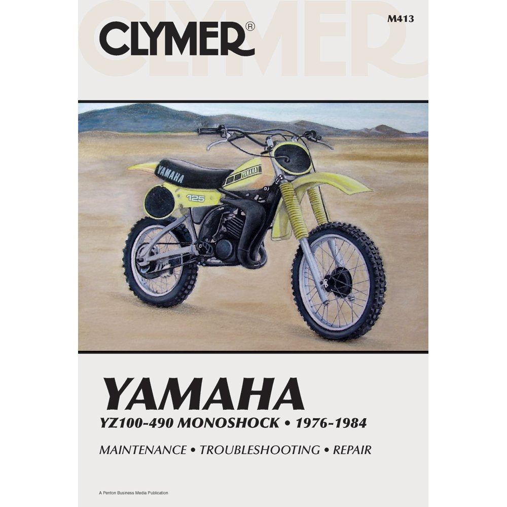 Clymer Yamaha Yz100490 Monoshock, 19761984: Service, Repair, Maintenance,New