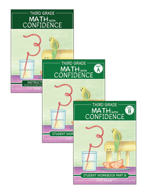 Third Grade Math With Confidence Complete Bundle,New