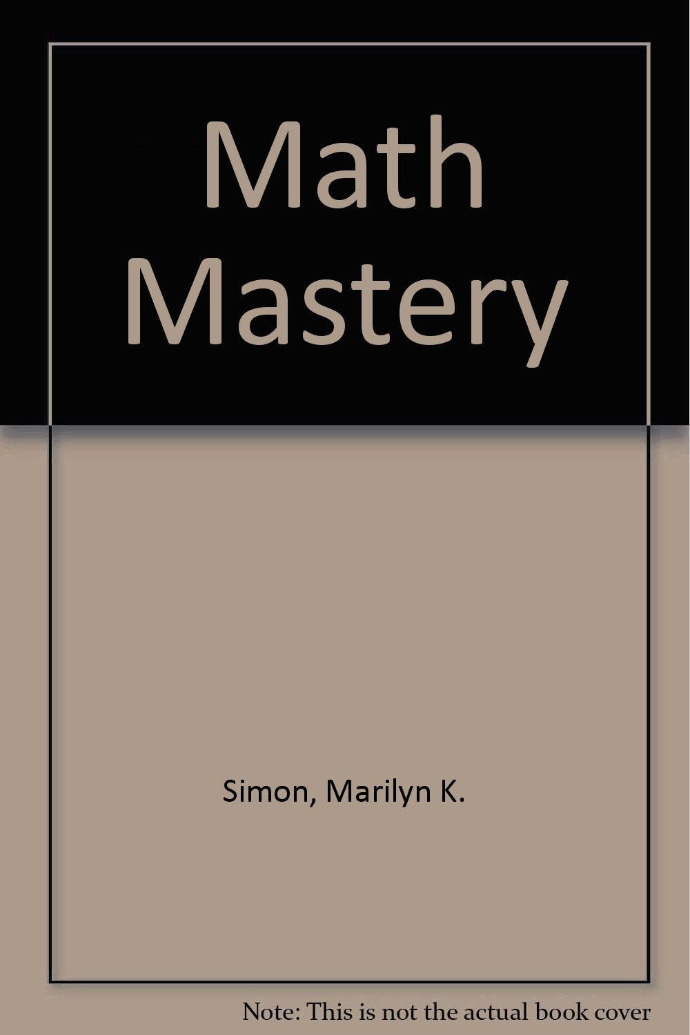 Math Mastery,Used