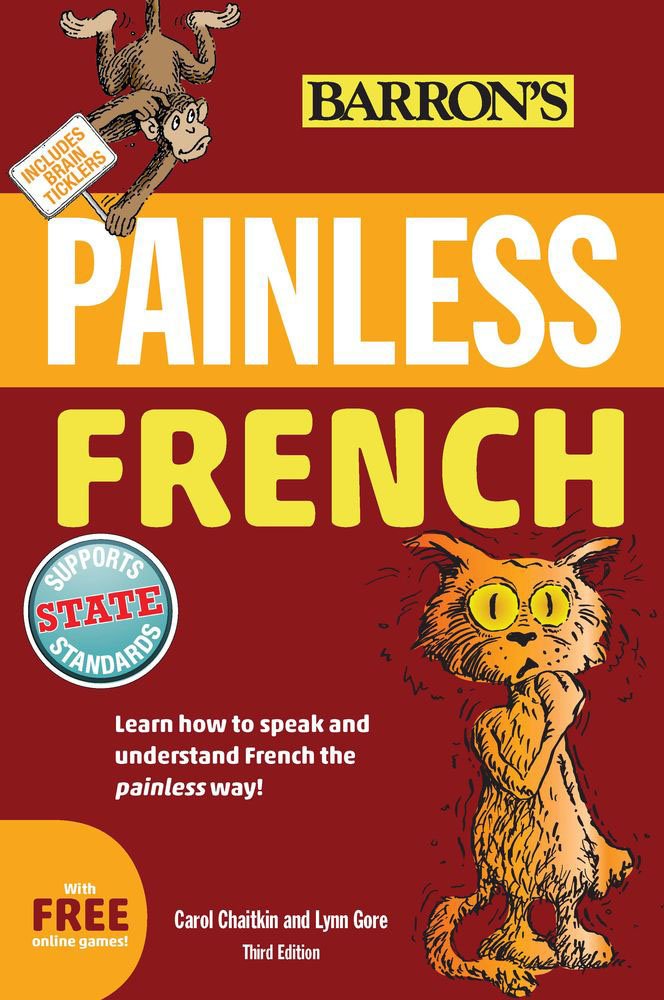 Painless French (Barron's Painless Series) (French and English Edition),Used