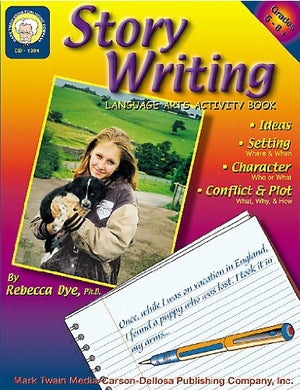 Mark Twain  Story Writing, Grades 5  8,Used