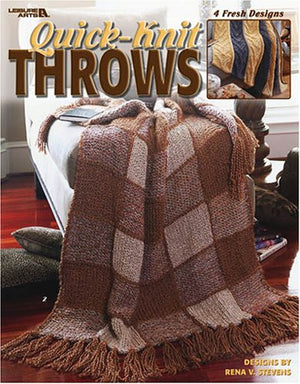 QuickKnit Throws (Leisure Arts #3615),Used