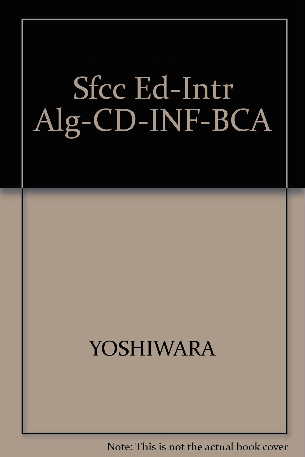 Introductory Algebra: Equations and Graphs, SFCC Edition (with CDROM, BCA/iLrn Tutorial, and InfoTrac),Used