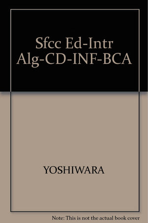 Introductory Algebra: Equations and Graphs, SFCC Edition (with CDROM, BCA/iLrn Tutorial, and InfoTrac),Used