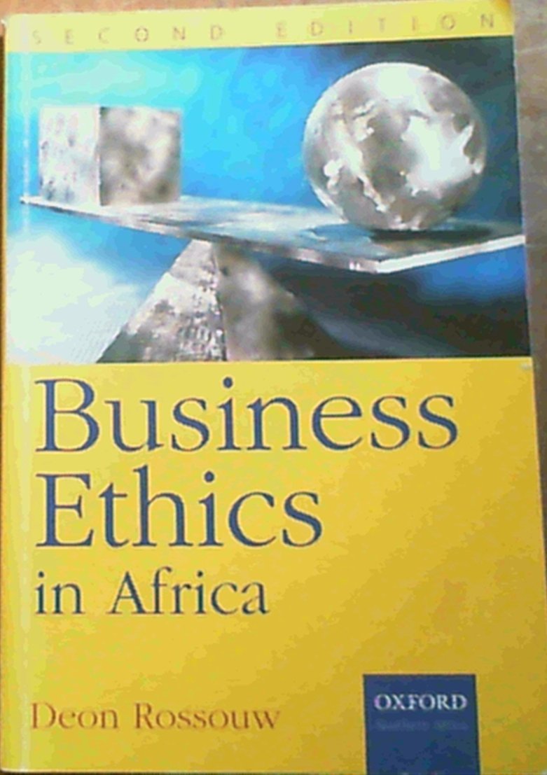 Business Ethics in Africa,Used