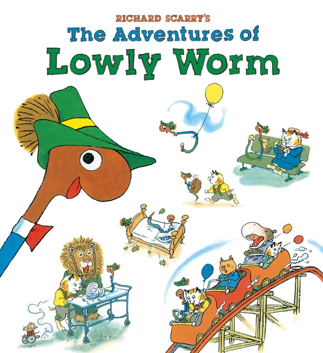 Richard Scarry's The Adventures of Lowly Worm,Used