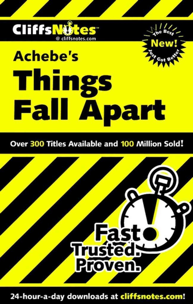 Cliffsnotes On Achebe'S Things Fall Apart (Dummies Trade)