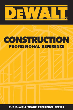 Dewalt Construction Professional Reference (DEWALT Series),Used