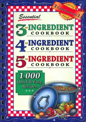Essential 345 Ingredient Cookbook,New