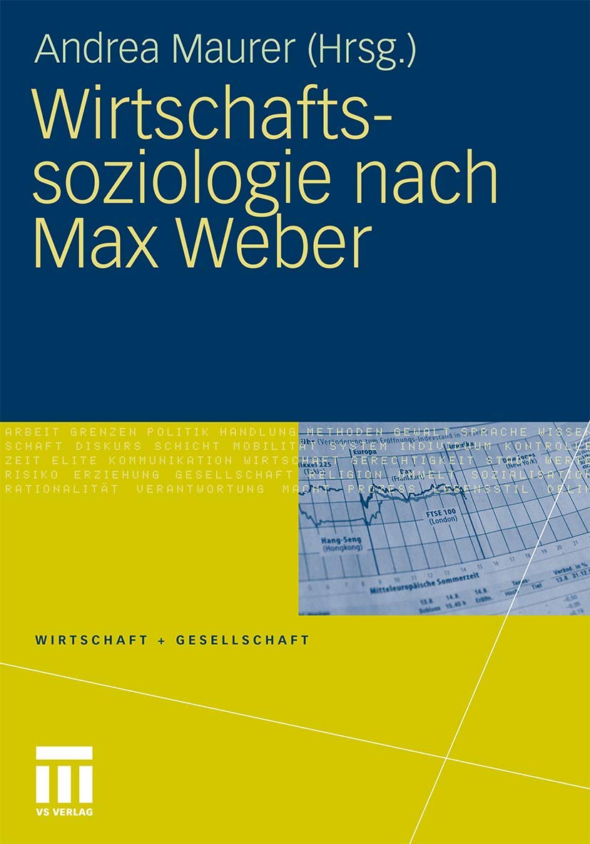 Wirtschaftssoziologie nach Max Weber: Gesellschaftstheoretische Perspektiven und Analysen der Wirtschaft (Wirtschaft + Gesellsch,Used