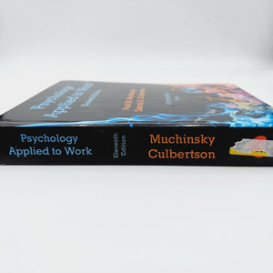 Psychology Applied To Work 11Th Edition-used