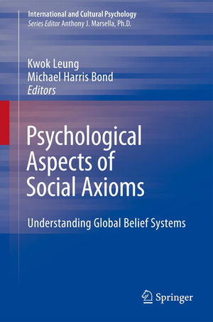 Psychological Aspects of Social Axioms (International and Cultural Psychology),Used