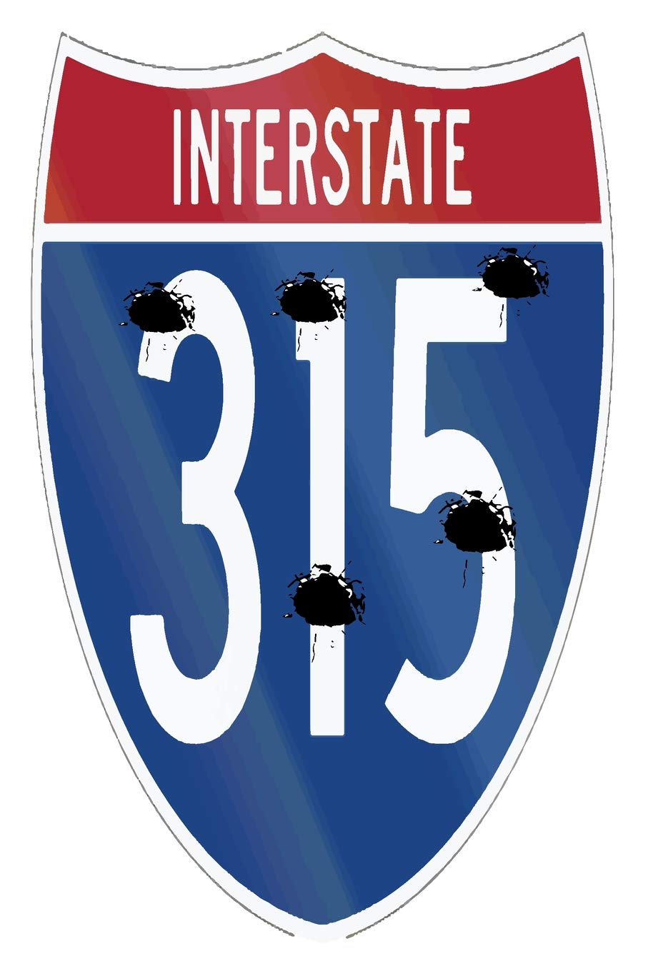 Interstate 315: 6x9 College Ruled Line Paper 150 Pages,Used