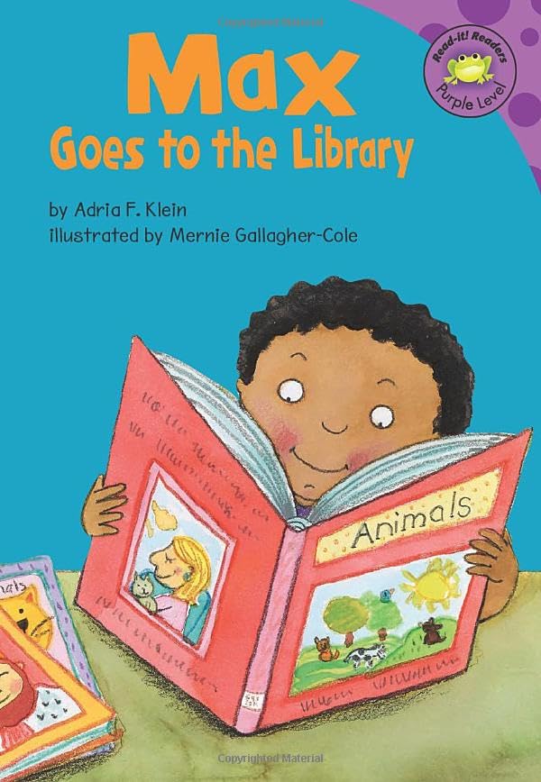 Max Goes to the Library (Readit! Readers),Used