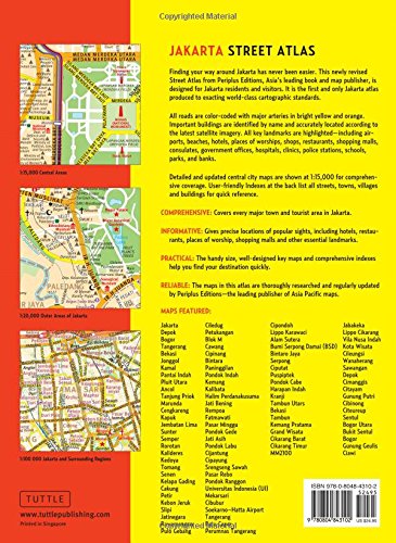 Jakarta Street Atlas Third Edition,Used