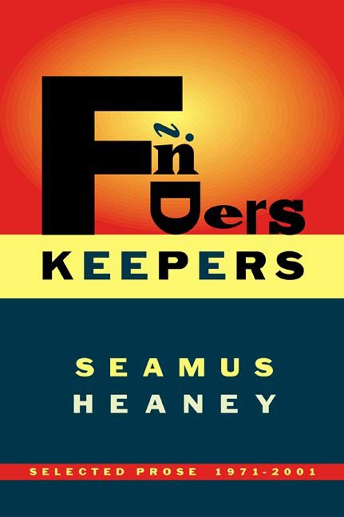 Finders Keepers: Selected Prose 19712001,Used