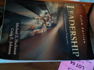 Leadership: A Communication Perspective,Used