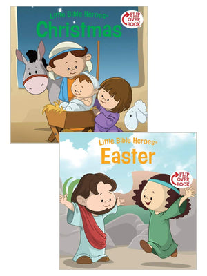 Christmas / Easter FlipOver Book (Little Bible Heroes),Used