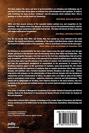 Governing The Present: Administering Economic, Social And Personal Life,New